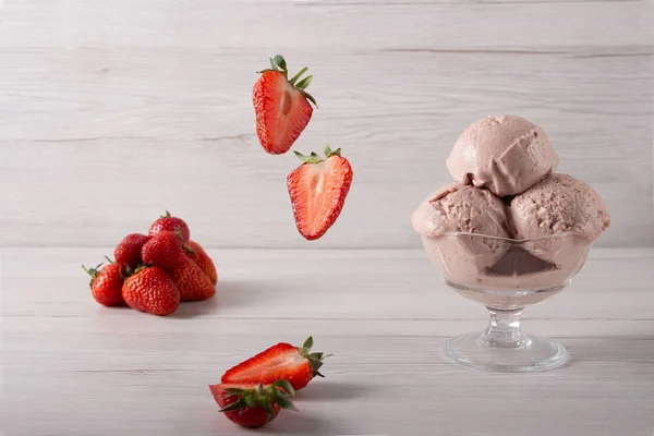 strawberry gelato